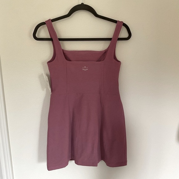 Beyond Yoga Spacedye Court Appeal Mini Dress Pink/Purple Orchid Heather XS - Picture 4 of 14